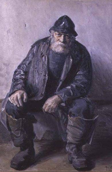 Michael Ancher Skagen Fisherman Sweden oil painting art